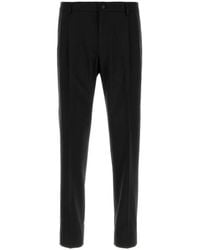 Dolce & Gabbana - Flat Front Trousers - Lyst