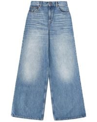 Chloé - Denim Relaxed High Rise Jeans - Lyst