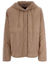 Weekend by Maxmara - Solid Hood Jacket - Lyst