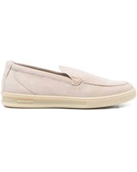 Woolrich - Double U Leather Slip-On - Lyst