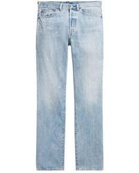 Polo Ralph Lauren - Relaxed Straight-Fit Jeans With Splatter Print - Lyst