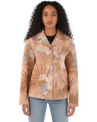 Maison Margiela - Floral Notched Lapel Jacket - Lyst