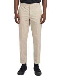 BOSS - Flat Front Trousers - Lyst