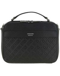 Ferragamo - Monogram Small Crossbody Bag - Lyst