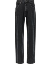 MM6 by Maison Martin Margiela - Denim Cotton Jeans - Lyst