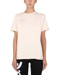 ROTATE BIRGER CHRISTENSEN - Logo Crew Neck T-Shirt - Lyst