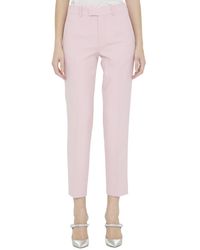 Burberry - Regular Flat Front Pant - Lyst