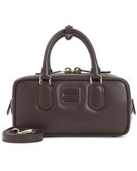 Miu Miu - Dark Arcadie Satchel - Lyst