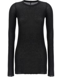 Rick Owens - Ribbed" T-Shirt - Lyst