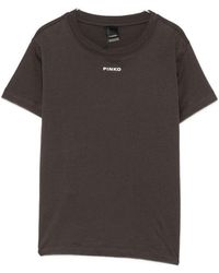 Pinko - Logo Crew Neck T-Shirt - Lyst