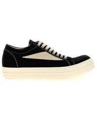 Rick Owens - Lace Up Sneakers - Lyst