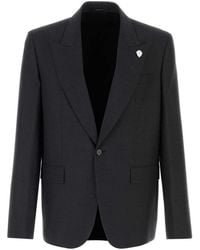 Gucci - Notched Lapel Blazer - Lyst
