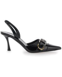 Givenchy - Patent Leather Slingback Pumps - Lyst