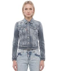 DSquared² - Embellished Shirt Collar Jacket - Lyst