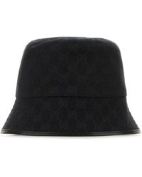 Gucci - Gg Cotton Canvas Bucket Hat - Lyst