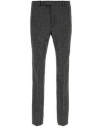 Gucci - Slim Flat Front Pants - Lyst
