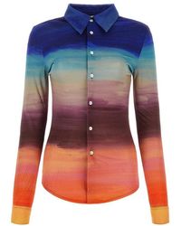 Marni - Stretch Viscose Shirt - Lyst
