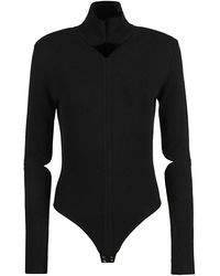 Courreges - Long Sleeve Bodysuit - Lyst