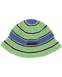 Stella McCartney - Embroidered Crochet Hat - Lyst