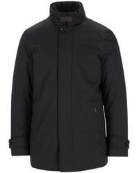 Moorer - Dark Quilted Jacket - Lyst