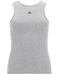Vivienne Westwood - Solid Round Neck Top - Lyst