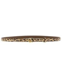 Fendi - Velvet Leather Regular Belt - Lyst