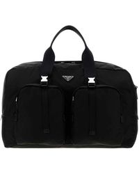Prada - Re-Nylon Large Duffle Bag - Lyst