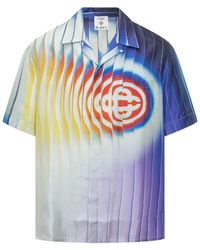 CASABLANCA - Relaxed Graphic Shirt - Lyst