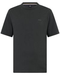 BOSS - Dark Logo T-Shirt - Lyst