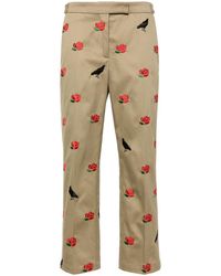 Thom Browne - Mid-Rise Tailored Twill Trousers - Lyst