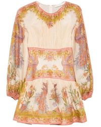 Zimmermann - Indra Short Dress - Lyst