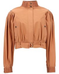 Chloé - Elegant Cotton Sports Jacket For - Lyst