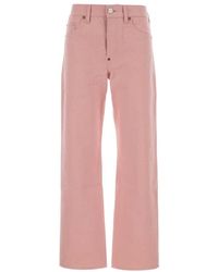 KENZO - Pink Denim Jeans - Lyst