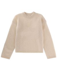 THE GARMENT - Solid Crew Neck Sweater - Lyst