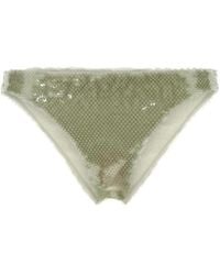 Prada - Sleek Slip Swimsuit - Lyst