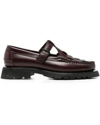 Hereu - Soller Leather Loafers - Lyst