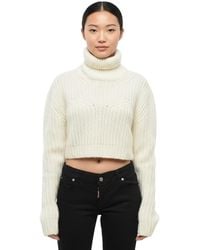 DSquared² - Knitted Turtle Neck Sweater - Lyst