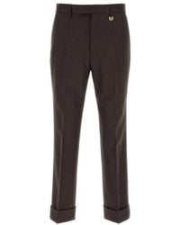 Burberry - Wool Trouser - Lyst