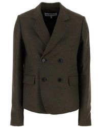 Loewe - Wool Blazer - Lyst