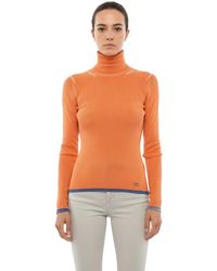 DIESEL - Textured Turtle Neck Sweater - Lyst