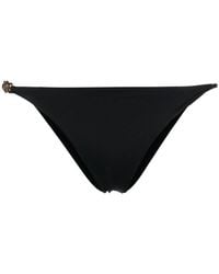 Versace - Solid Bikini Bottom Swimwear - Lyst
