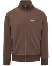 Palm Angels - Solid Mock Collar Jacket - Lyst