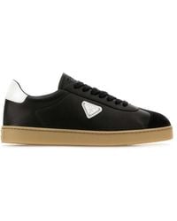 Prada - Nappa Leather Sneakers - Lyst
