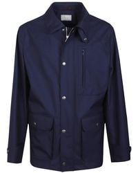 Brunello Cucinelli - Solid Shirt Collar Jacket - Lyst