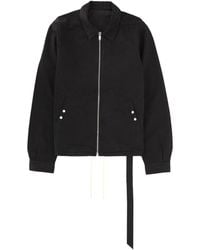 Rick Owens - Jacket Zipfront Cotton - Lyst