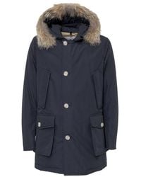 Woolrich - Solid Hood Jackets - Lyst