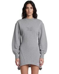 The Attico - Crew Neck Mini Dress - Lyst