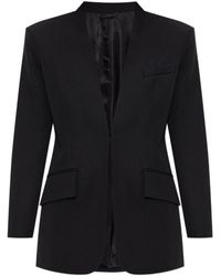 The Attico - Wool Gabardine Jacket - Lyst