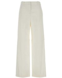 Fendi - Classic Flat Front Pants - Lyst