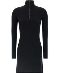 Courreges - Merino Wool Short Dress - Lyst